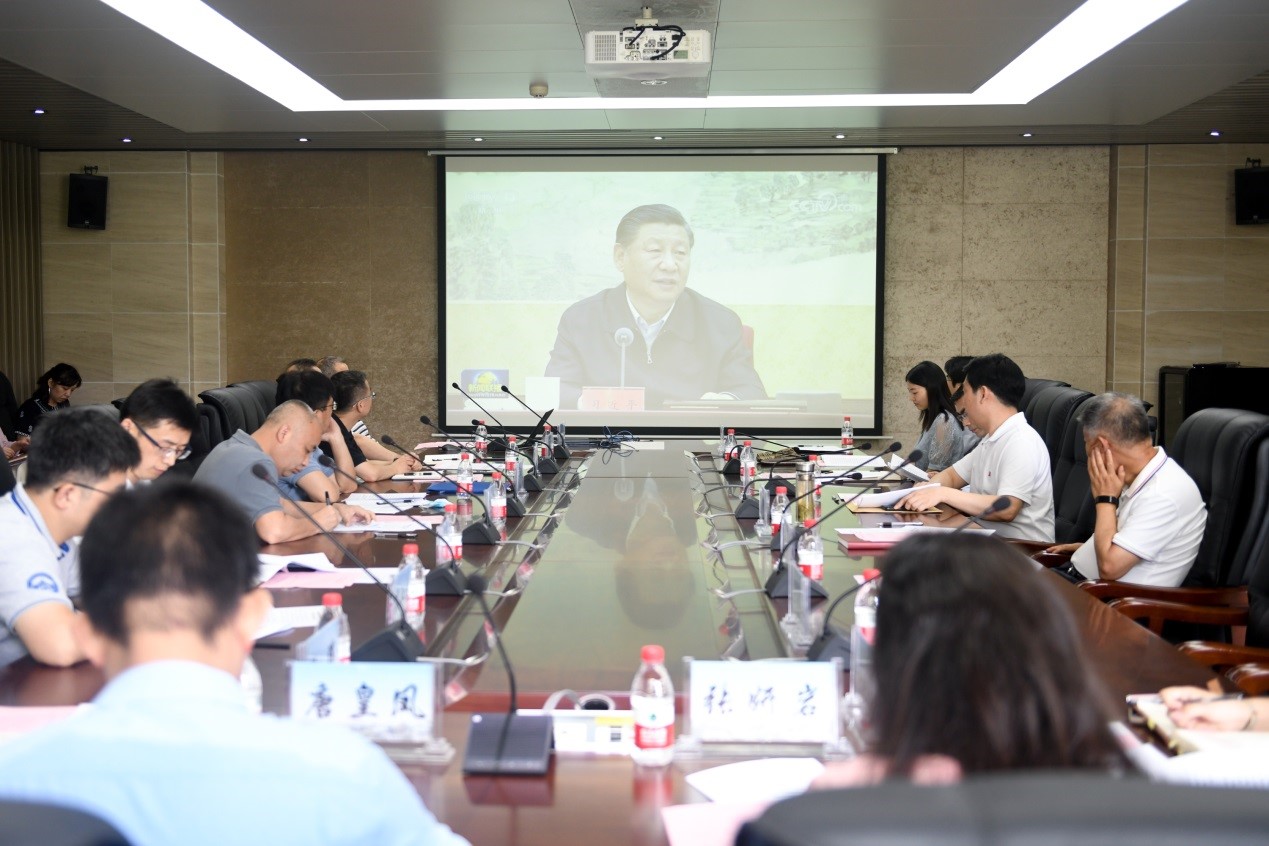 永利集团专题传达学习研讨习近平总书记在中央政治局第三十次集体学习时的重要讲话精神